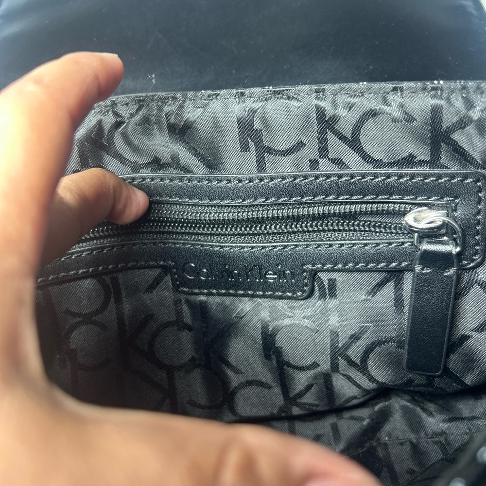 Calvin Klein Monogram Black Crossbody Bag - Picture 8 of 8